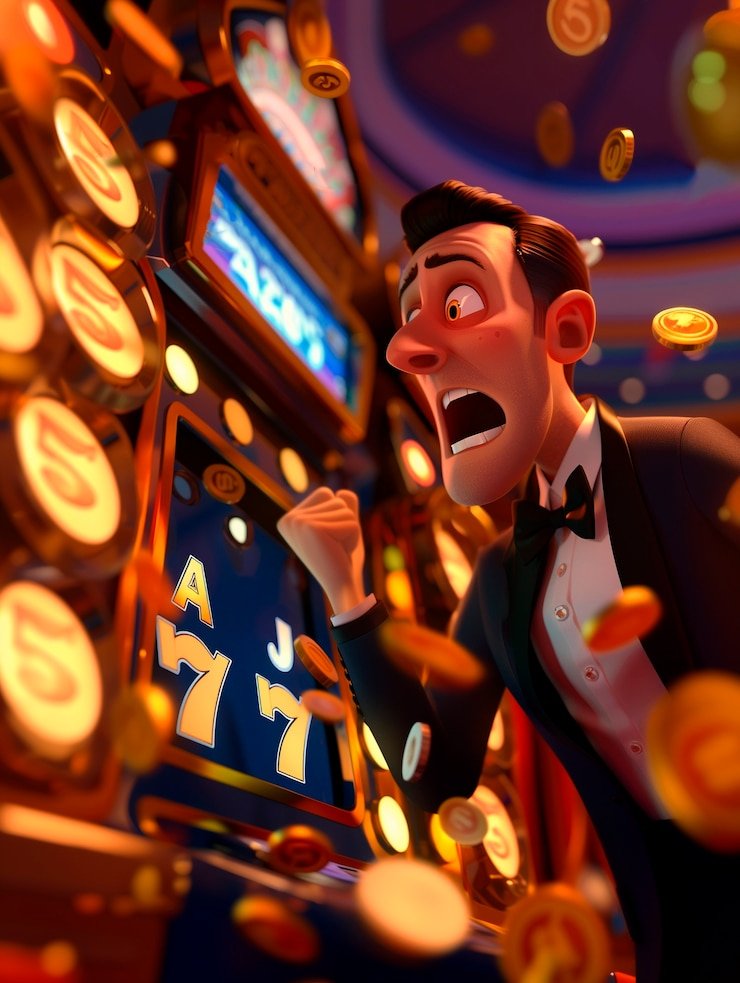 Deposit confirmation screen showing GoPay balance update on aw8 slot