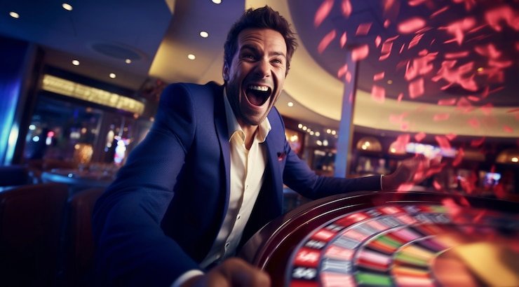 Real-time card display and bet controls Infinite Blackjack betting interface with card values displayed